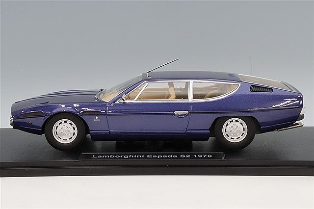 KK Scale KKDC181403 1/18 Lamborghini Espada S2 1970 Dark Blue Metallic