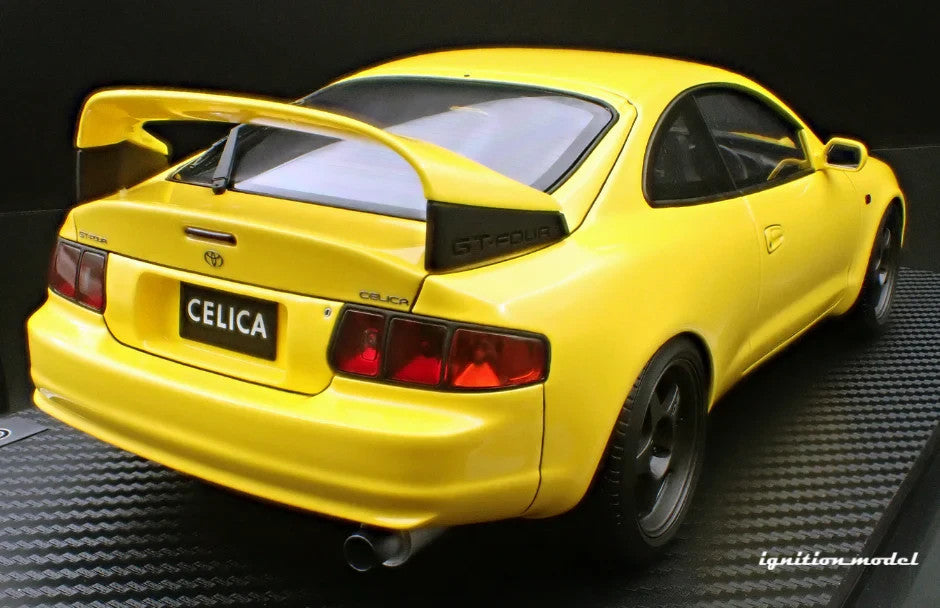 Ignition Model IG3680 1/18 Toyota Celica GT-FOUR ST205 Yellow Resin