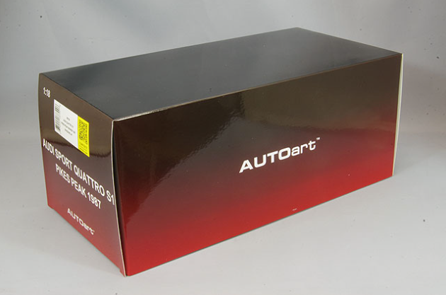AUTOart 88700 1/18 Audi Sport Quattro S1 1987 Pikes Peak Winner #1
