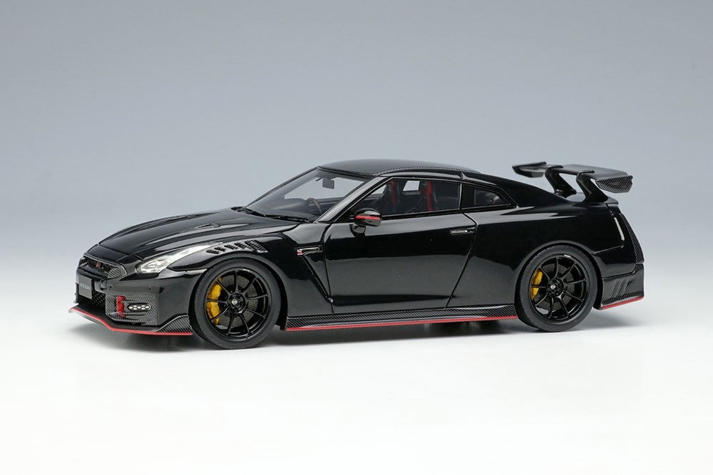 Make Up EIDOLON EM685D 1/43 Nissan GT-R NISMO 2024 Meteor Flake Black Pearl