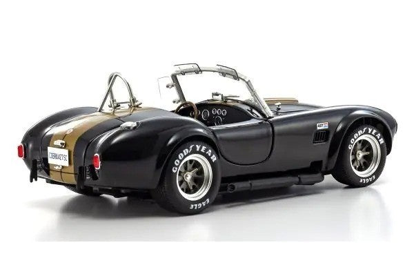 Kyosho KS08048BKG 1/18 Shelby Cobra 427 S/C 1965 Black Gold Stripe