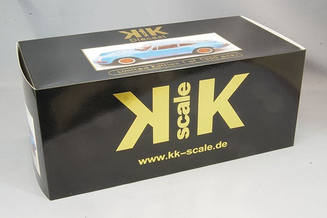 KK Scale KKDC180441 1/18 Porsche Singer 911 Coupe Light Blue Diecast