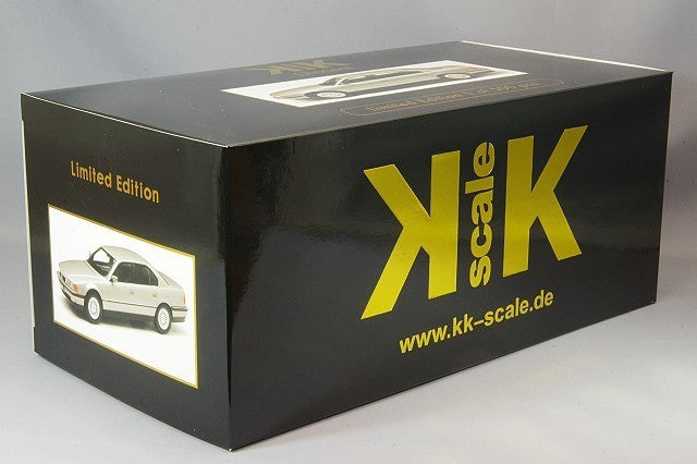 KK Scale KKDC180365 1/18 BMW 740i E38 1994 Silver Luxury Sedan Diecast