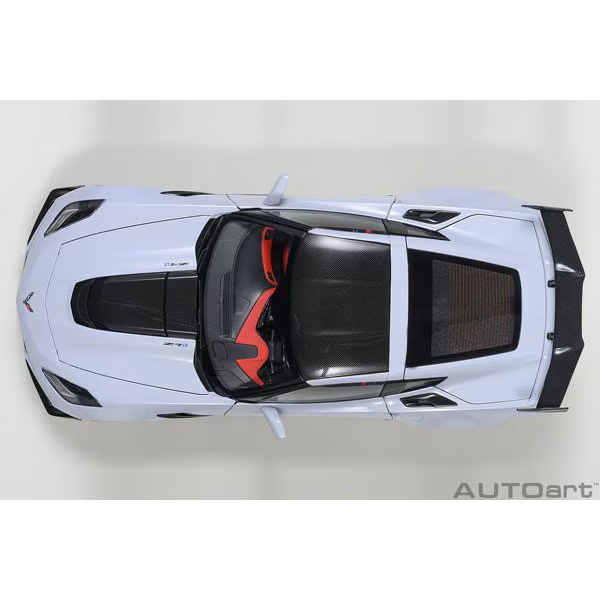 AUTOart 71277 1/18 Chevrolet Corvette C7 ZR1 Gray Metallic Die-cast Model Car