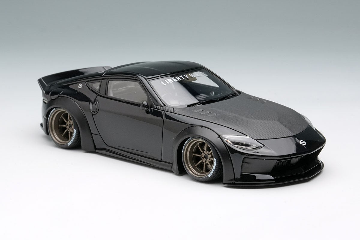 EIDOLON LB023D 1/43 lb nation Fairlady Z (RS Watanabe 8spoke wheel) Black Resin