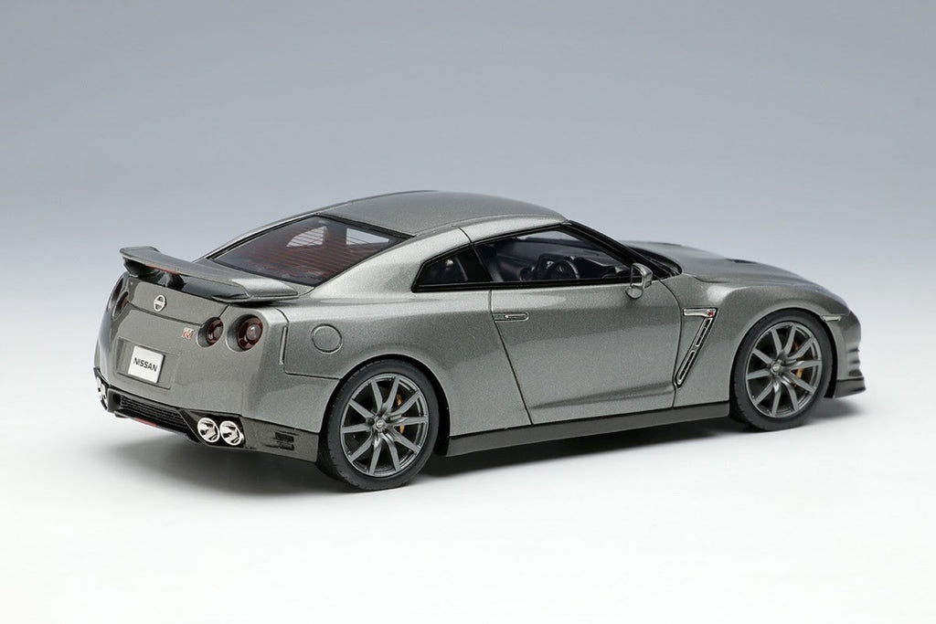 Make Up EIDOLON EM414E 1/43 Nissan GT-R R35 Dark Metal Gray Metallic 2014