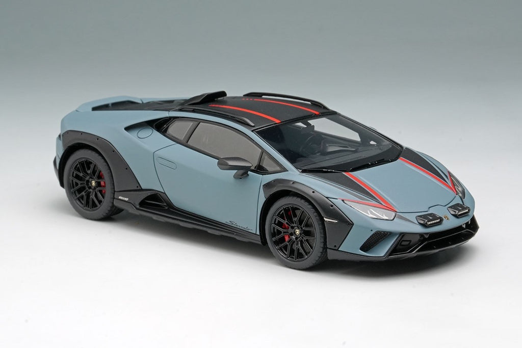 EIDOLON EM738H 1/43 Lamborghini Huracan Sterrato 2024 Grigio Vulcano Stripe Resi