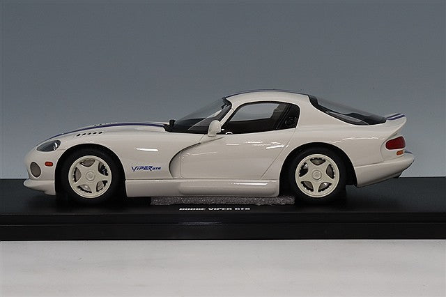 GT Spirit GTS940 1/18 Dodge Viper GTS 1996 White Resin Model Car