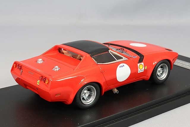 Matrix MXR40604-023 1/43 Ferrari 365 GTB/4 NART Spider Michelotti 1974 Red Resin