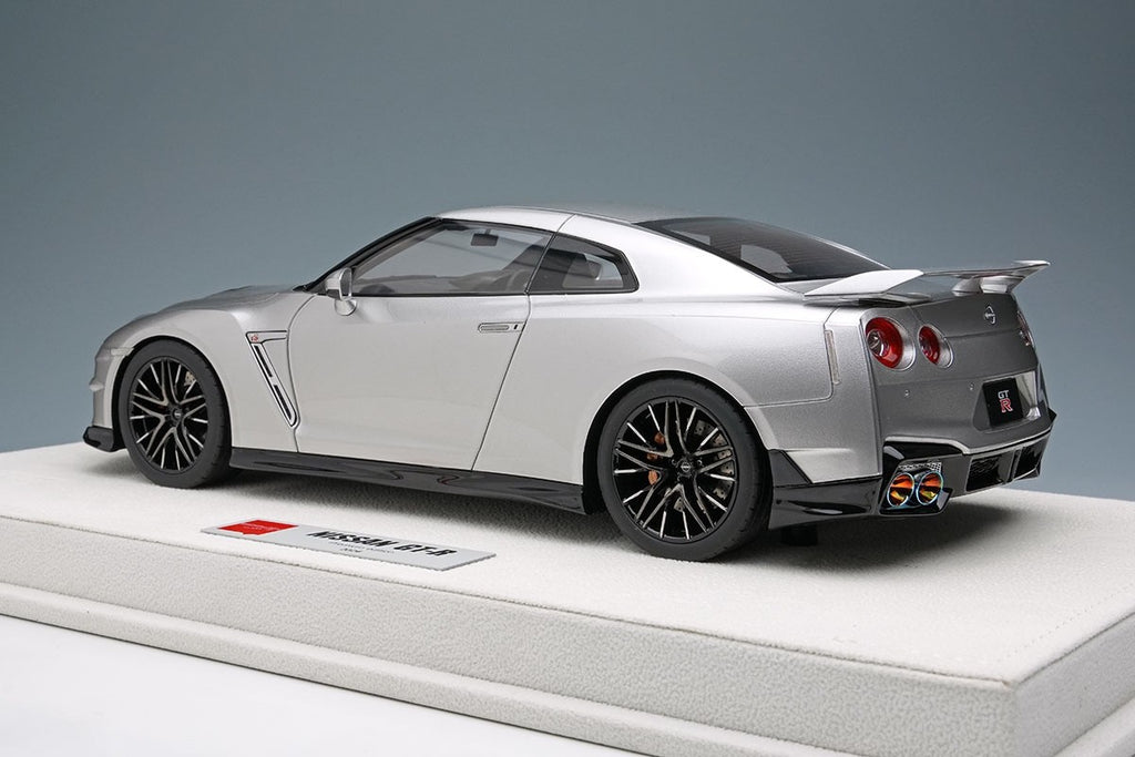 Make Up EIDOLON EML083C 1/18 Nissan GT-R Premium Ed 2024 Ultimate Metal Silver