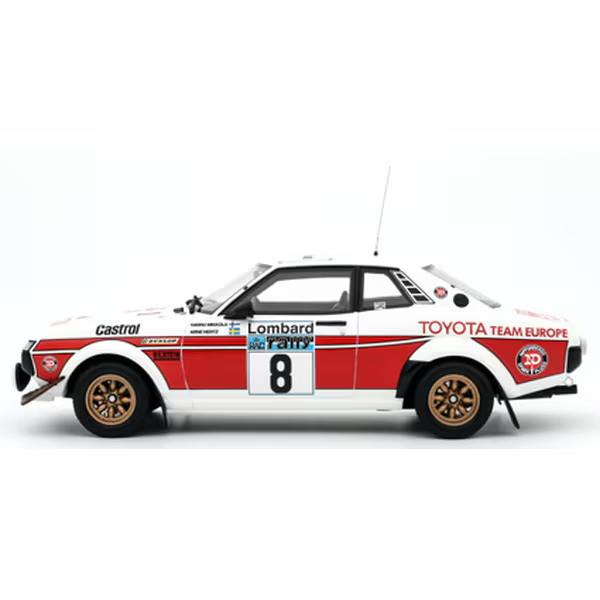 OTTO OTM1044 - 1/18 Toyota Celica RA21 RAC Rally 1977 #8 [Resin Cast Mini Car]