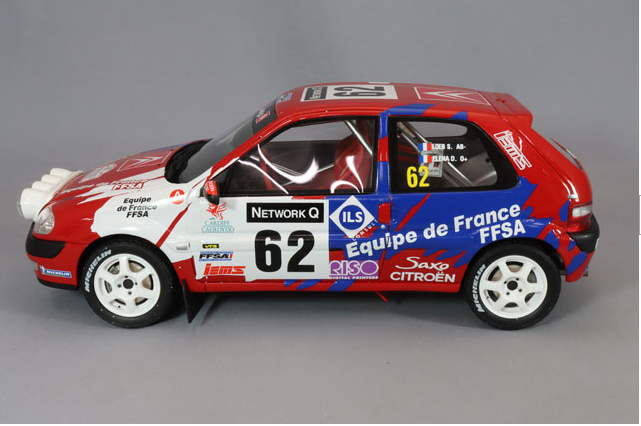 OttO OTM978 1/18 Citroen Saxo VTS 2000 RAC Rally #62 Multi Color