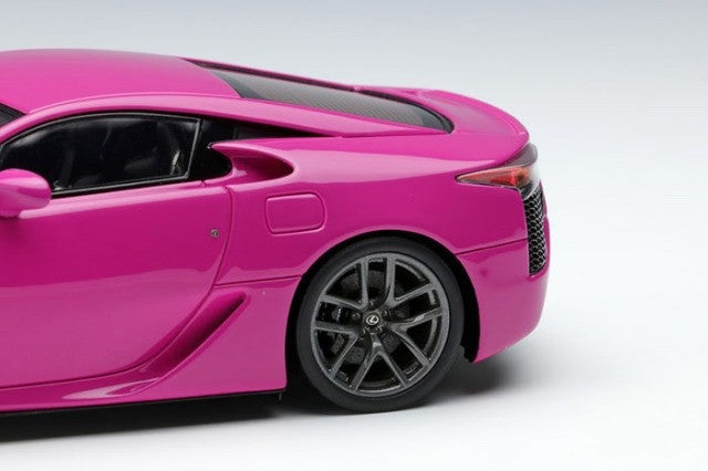 Make Up EIDOLON EM537G 1/43 Lexus LFA Passionate Pink Right-Hand Drive 2010