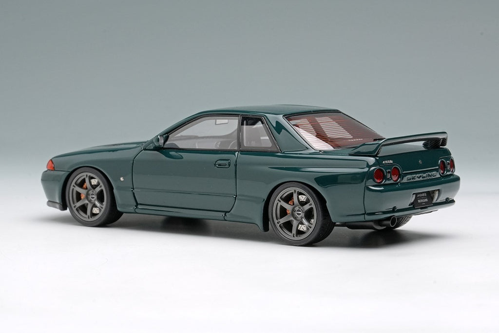 Make Up EIDOLON EM679C 1/43 Mines Skyline GT-R BNR32 Oribe Green