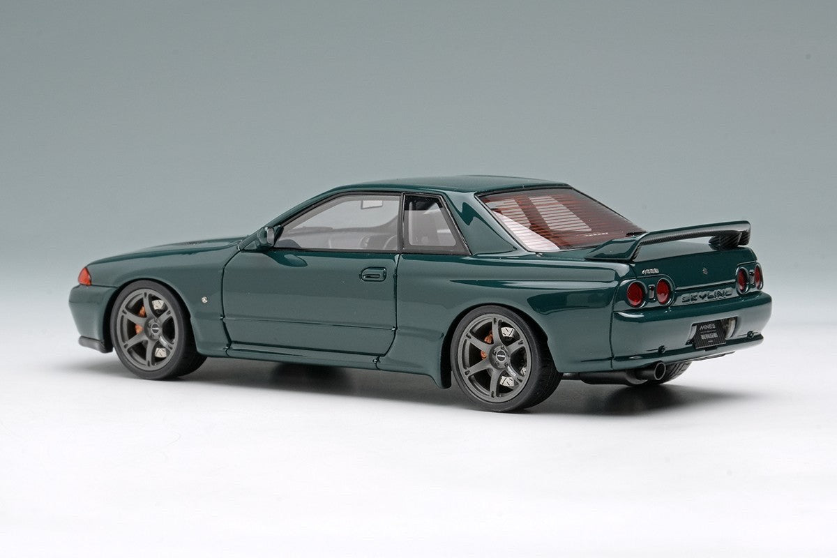 Make Up EIDOLON EM679C 1/43 Mines Skyline GT-R BNR32 Oribe Green
