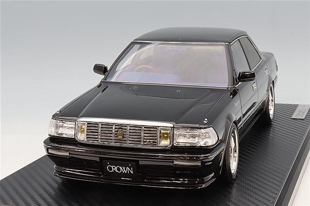 Ignition Model IG3736 1/18 Toyota Crown Royal Saloon G 130 Black Resin