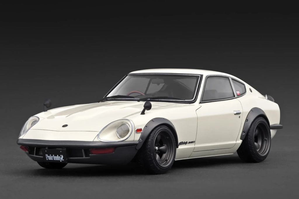 Ignition Model IG3722 1/18 Nissan Fairlady 240ZG HS30 White Resin