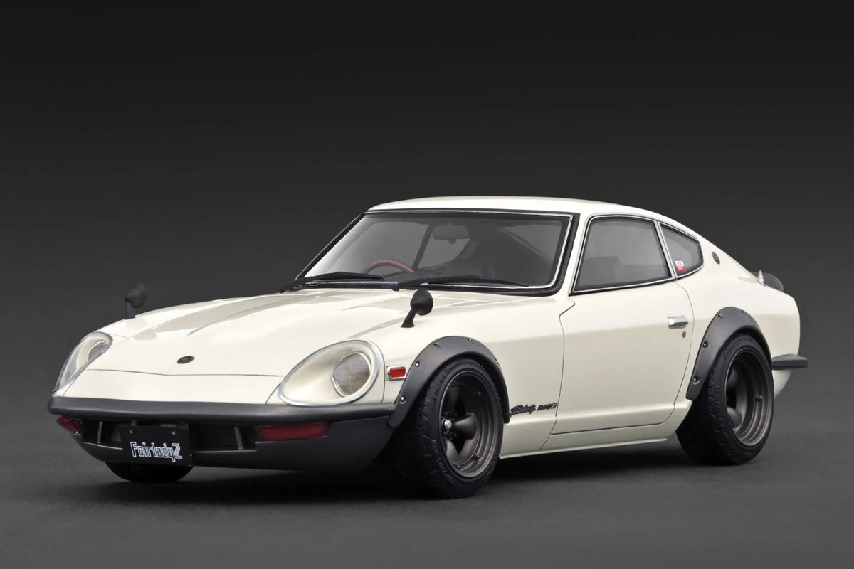 Ignition Model IG3722 1/18 Nissan Fairlady 240ZG HS30 White Resin