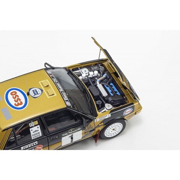 Kyosho KS08960D 1/18 Lancia Delta HF 4WD “Piancavallo Rally Winner 1987” Die-Cas
