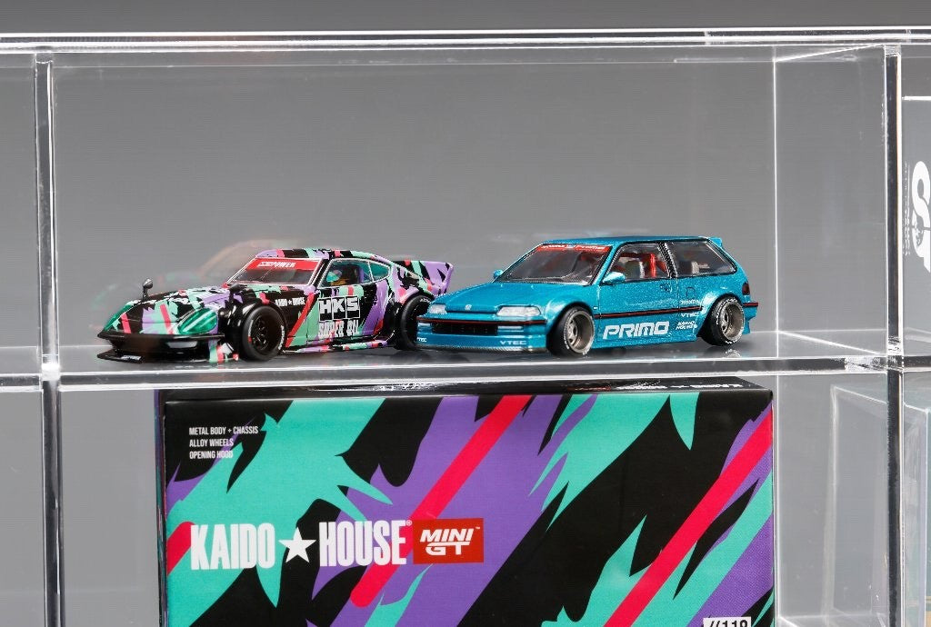 Hobby Japan HJC001 Diecast Display Showcase Case L Size for 1/64 MINI GT HJ64