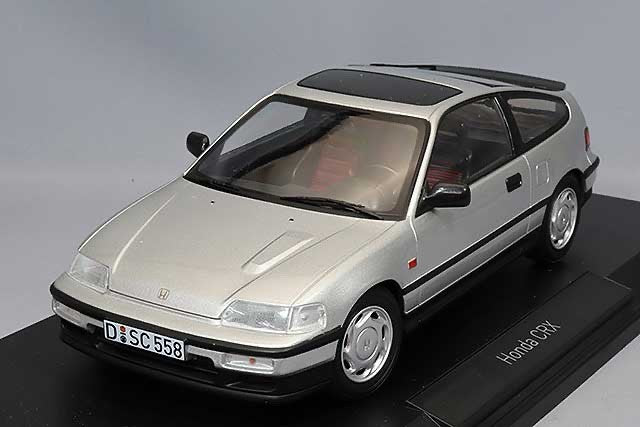 Norev NO188011 1/18 Honda CRX 1990 Silver Diecast