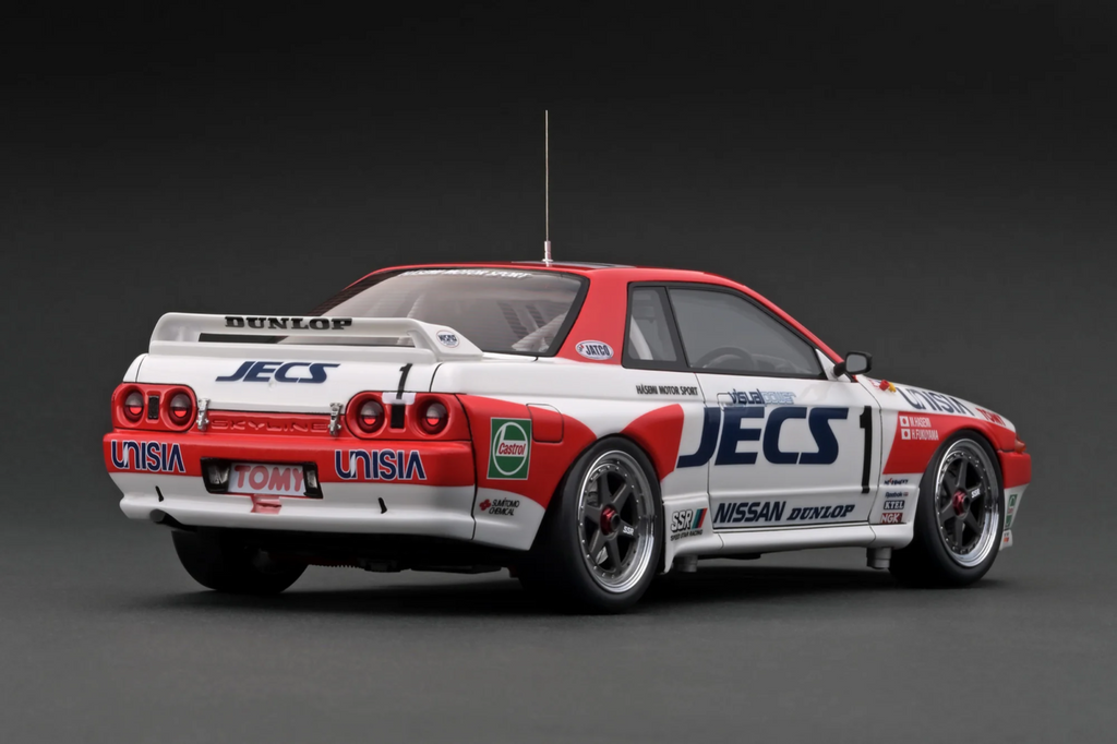 Ignition Model IG3141 1/18 JECS Nissan Skyline GT-R R32 1992 JTC with Hasemi