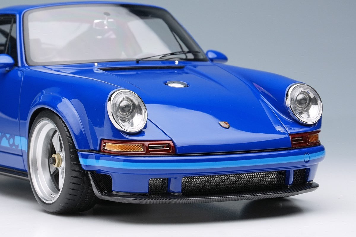 EIDOLON EML018Q 1/18 Singer 911 DLS 2023 Indigo Resin Model Car