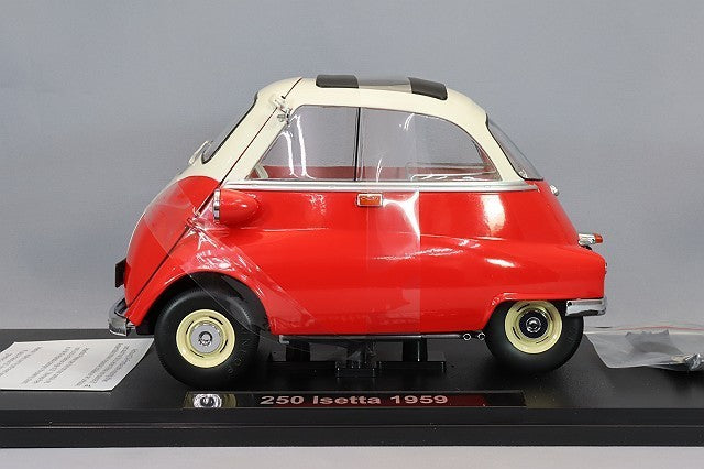 KK Scale KKDC120043 1/12 BMW 250 Isetta 1959 Red White Diecast