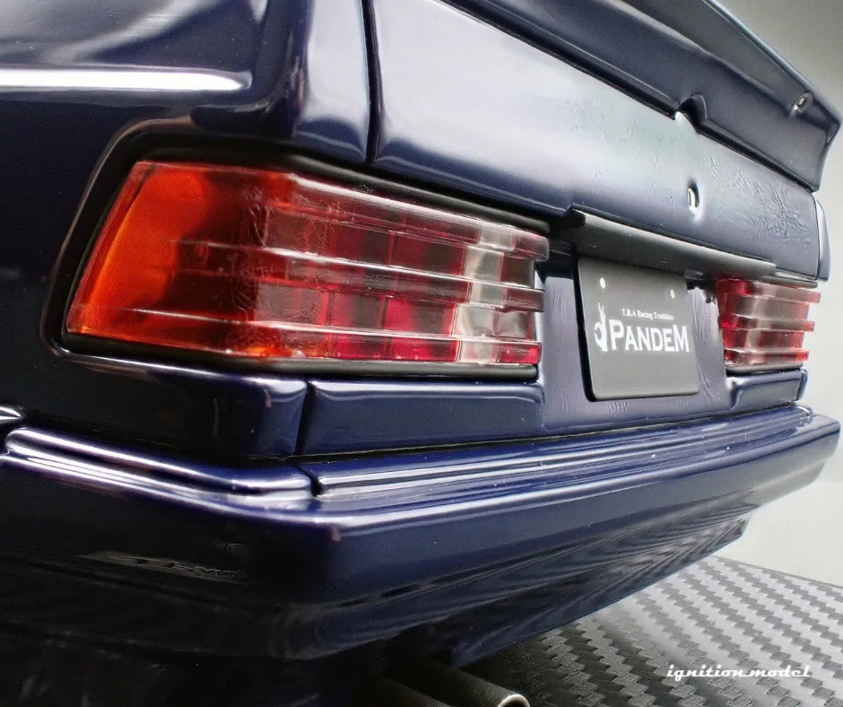 Ignition Model IG3773 1/18 PANDEM Mercedes-Benz 190E Blue Black Resin