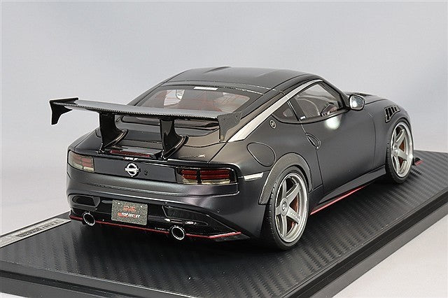 Ignition Model IG3384 1/18 Top Secret Fairlady Z RZ34 Matte Black