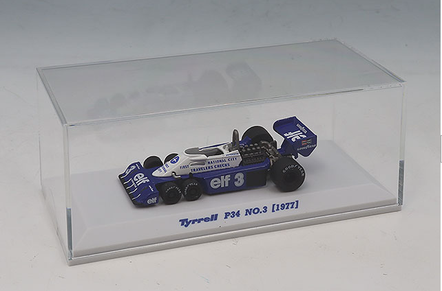 Kyosho K07038B-SET 1/64 Tyrrell P34 Set 1976-1977 Multicolor Diecast
