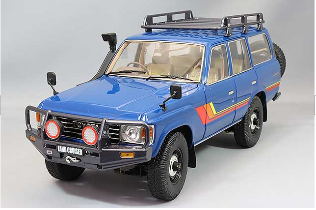 Kyosho KS08956XBL 1/18 Toyota Land Cruiser 60 Option Parts Blue Set
