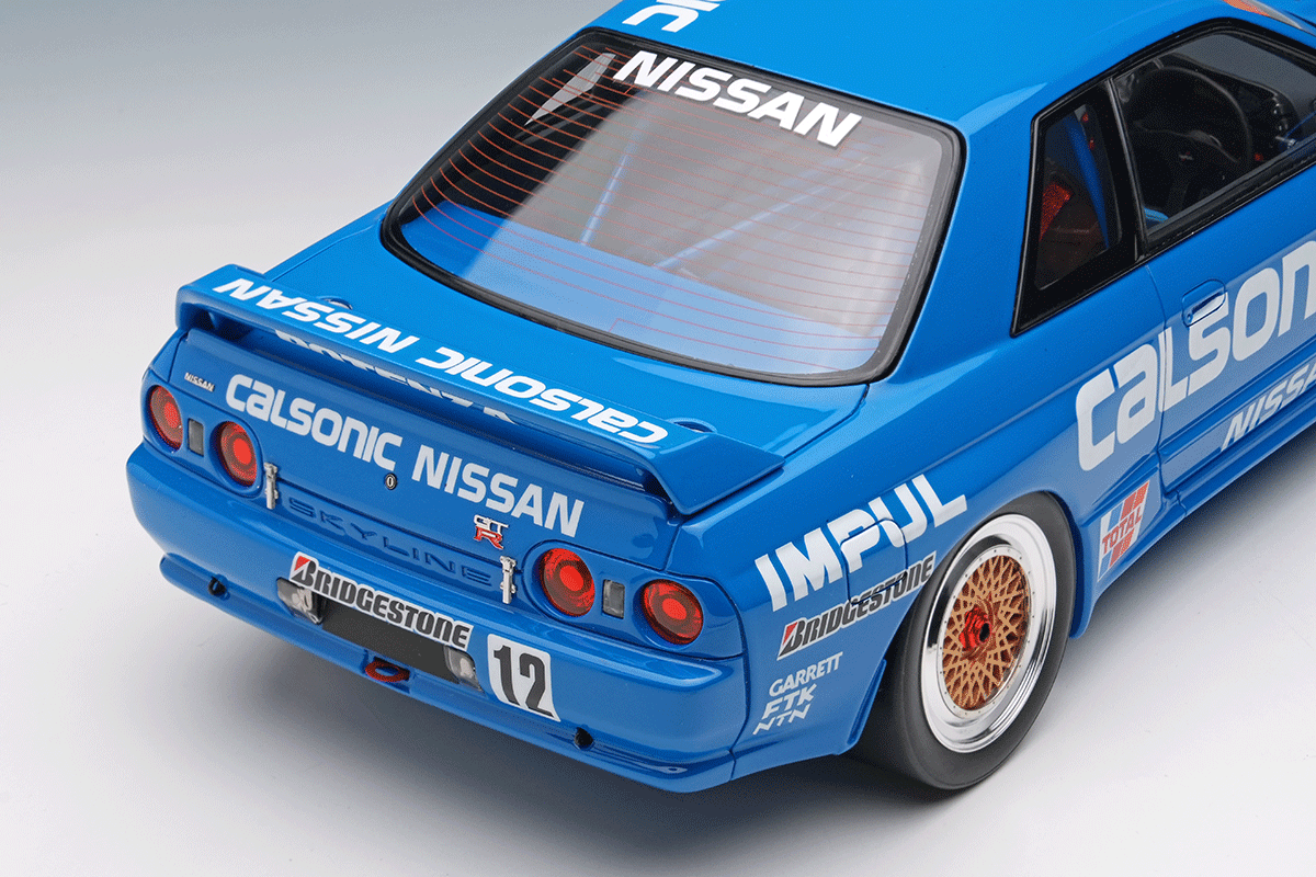 EIDOLON EML185 1/18 Calsonic Skyline GT-R Gr.A 1990 JTC 300km Winner #12