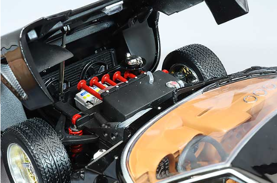 Kyosho KS08319BKG 1/18 Lamborghini Miura SVR Legendary Black Diecast
