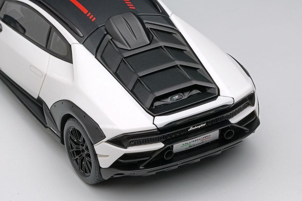 EIDOLON EM738F 1/43 Lamborghini Huracan Sterrato 2024 Matte White Stripe Resin