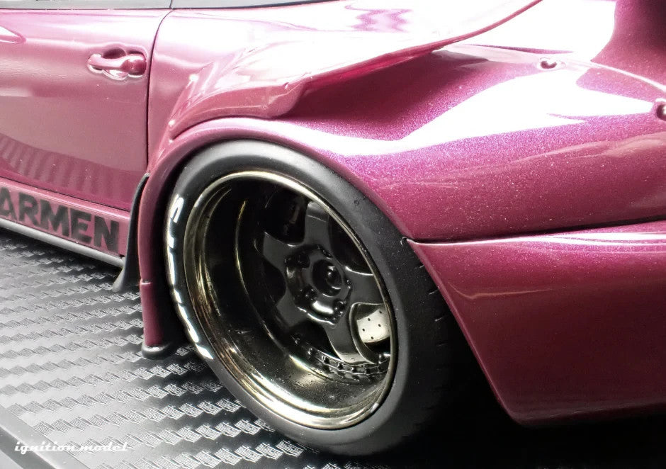 Ignition Model IG3623 1/18 RWB Porsche 993 Purple Metallic Resin