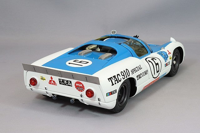 EXOTO MTB00064C 1/18 Porsche 910 Japan GP 1969 No.16 Kazato Hasegawa