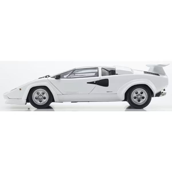 Kyosho KS08320WFL 1:18 Lamborghini Countach LP400S White Diecast Model Car