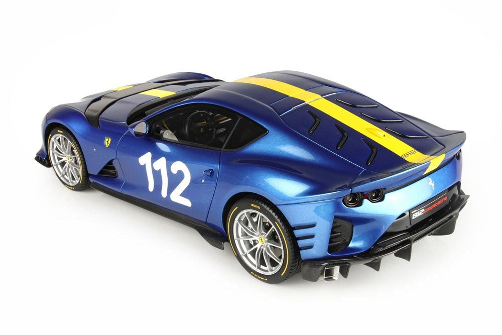 BBR P18207TFV 1/18 Ferrari 812 Competizione Tailor Made Targa Florio #112 Resin