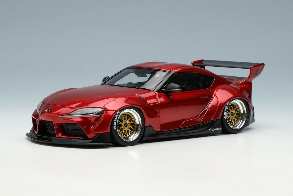 Make Up EIDOLON RB006B 1/43 Toyota Pandem GR Supra Ver1 Candy Red 2019
