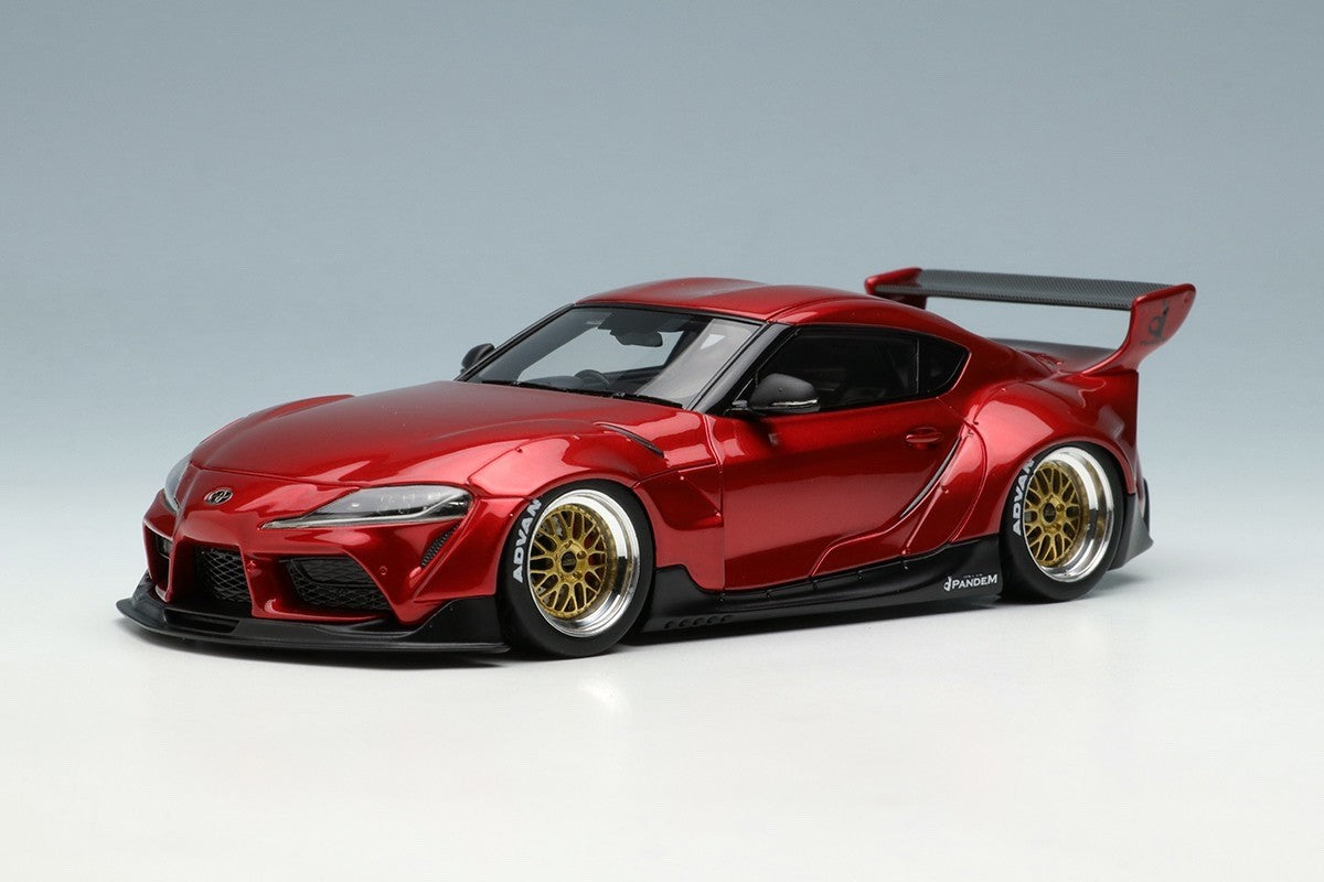 Make Up EIDOLON RB006B 1/43 Toyota Pandem GR Supra Ver1 Candy Red 2019