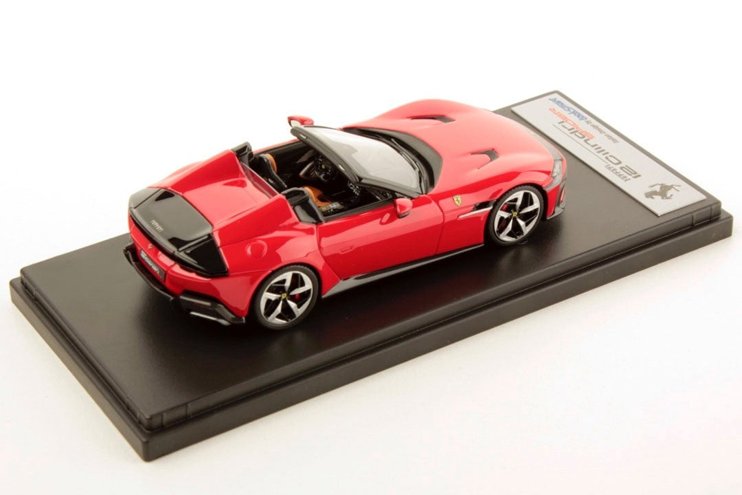 Looksmart LS556C 1/43 Ferrari 12Cilindri Spider 2024 Rosso Corsa Red Resin