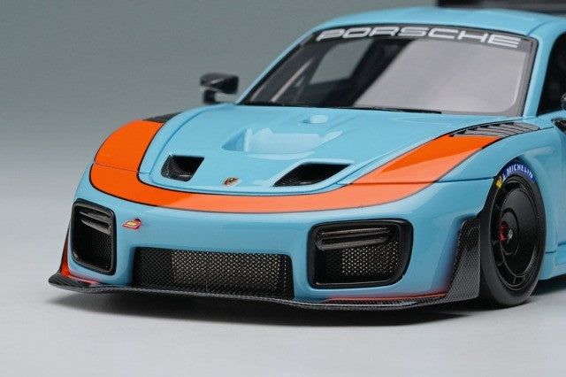 EIDOLON EM726B 1/43 Porsche 935/19 2019 Gulf Blue / Orange Stripe