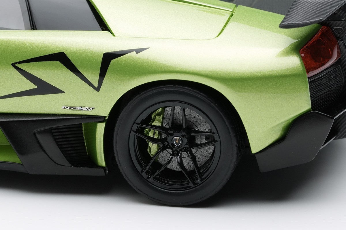 EIDOLON EM336F 1/43 Lamborghini Murcielago LP670-4 SV 2009 Pearl Green Resin Car
