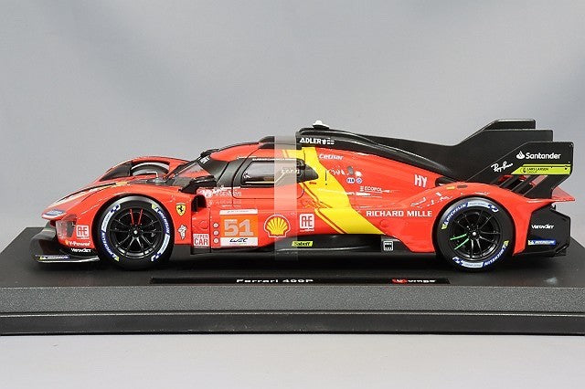 BBURAGO K18-16301-51 1/18 Ferrari 499P Le Mans 24H 2023 Winner #51 AF Corse