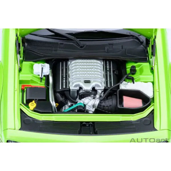 AUTOart 71769 1/18 Dodge Challenger SRT Super Stock 2023 Green Diecast