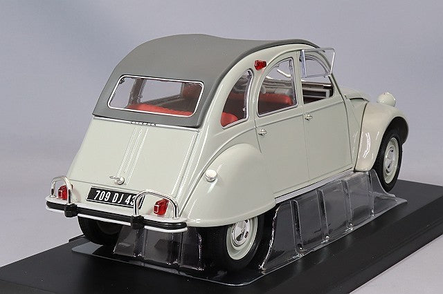 Norev NO181430 1/18 Citroen 2CV AZAM 1966 Rose Grey Diecast