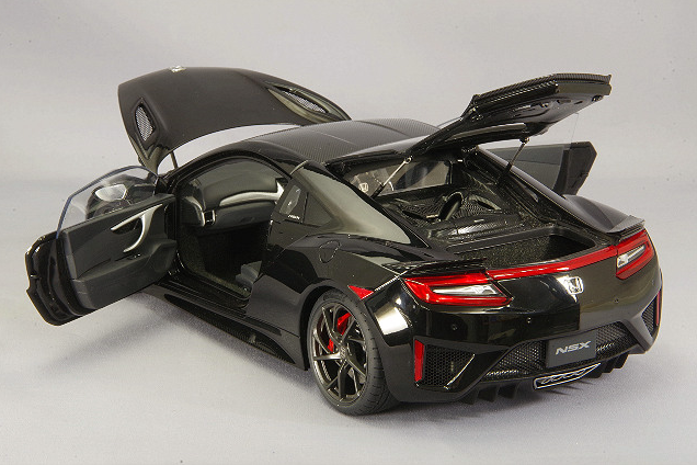 AUTOart Aa73232 1/18 Honda NSX NC1 Hybrid 2016 Berlina Black Metallic