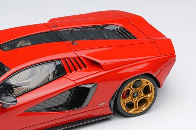 EIDOLON EM740B 1/43 Lamborghini Countach LPI 800-4 2022 Red Resin Limited 112pcs