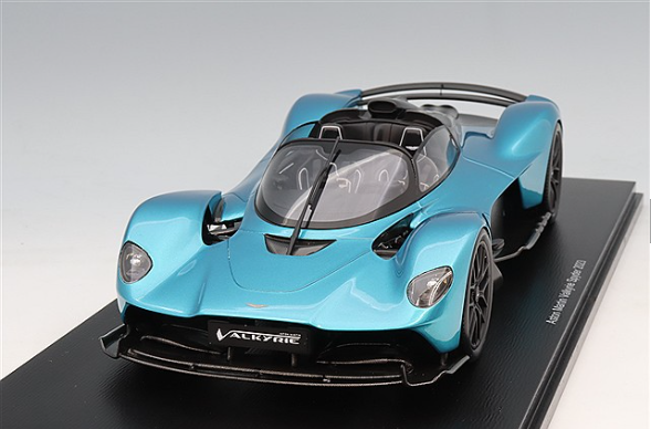 Spark S18S1035 1/18 Aston Martin Valkyrie Spider 2024 Turquoise Resin
